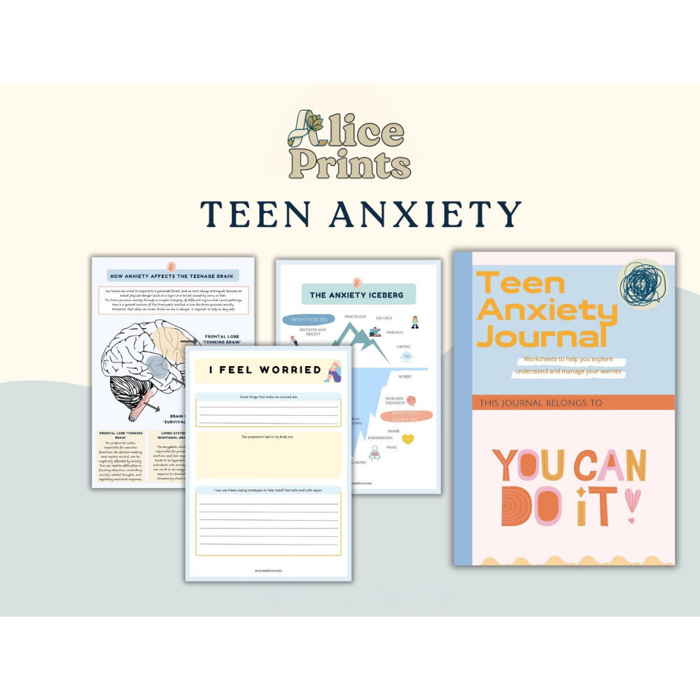 The Ultimate Teen Mental Health Toolkit: 400+ Clinical-Grade Worksheets for Growth & Resilience.